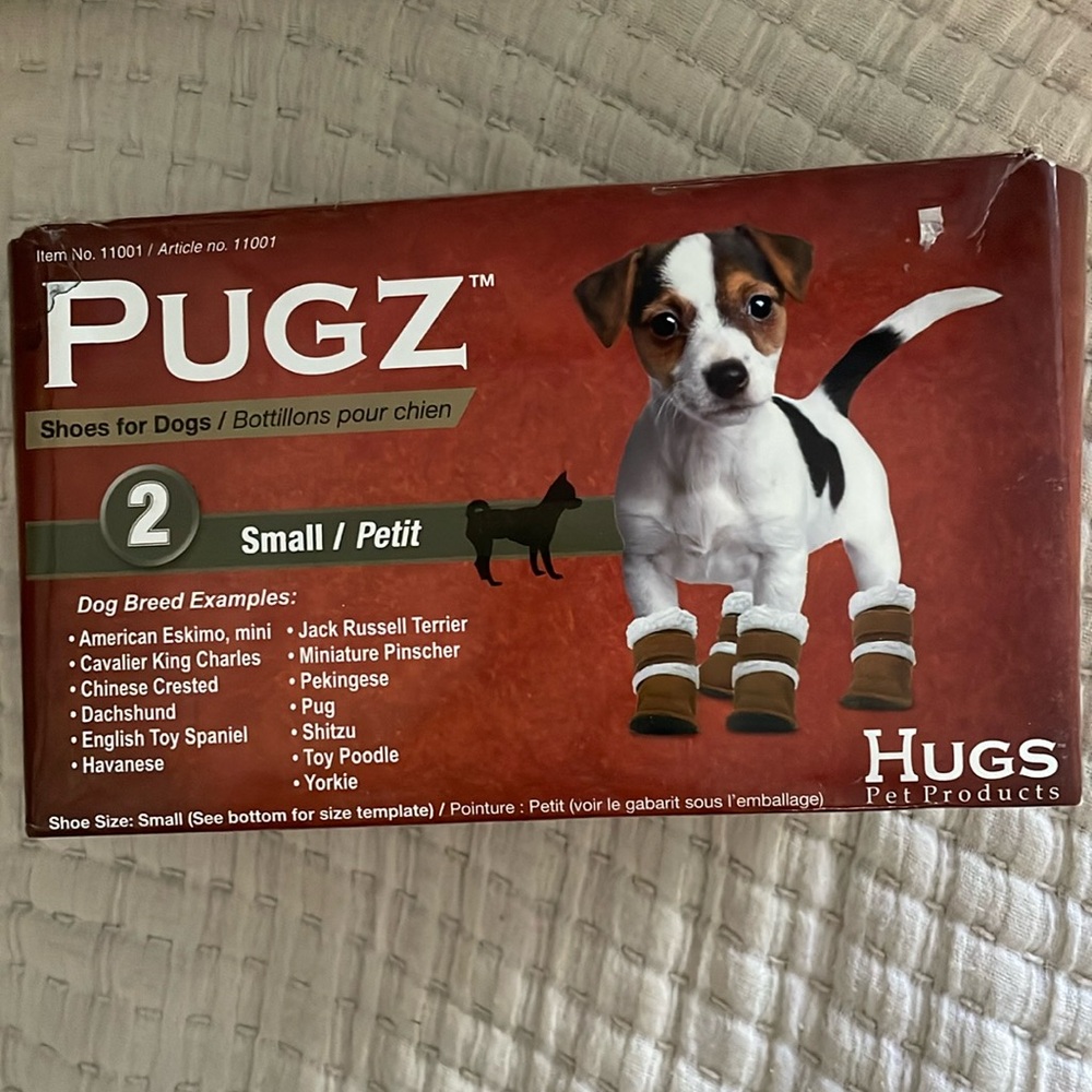 Cute little boots for dogs! Size Small